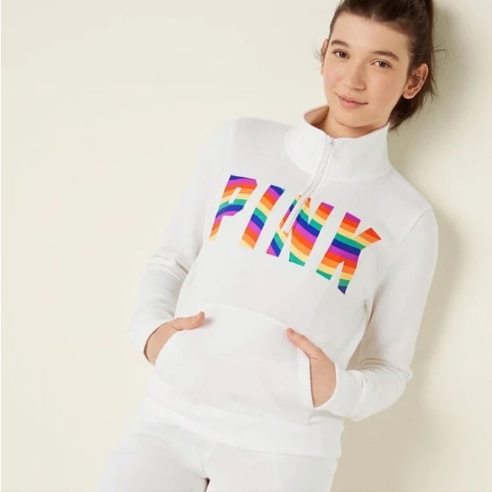 VS PINK Rainbow Pride Sweatshirt LIMITED EDITION